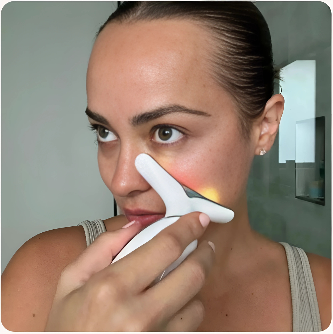 CALIA Masajeador Facial LED 7 en 1 + SERUM de regalo
