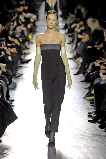 Bella Women's Jumpsuit | Tuxedo Style, Strapless Elegance - 2