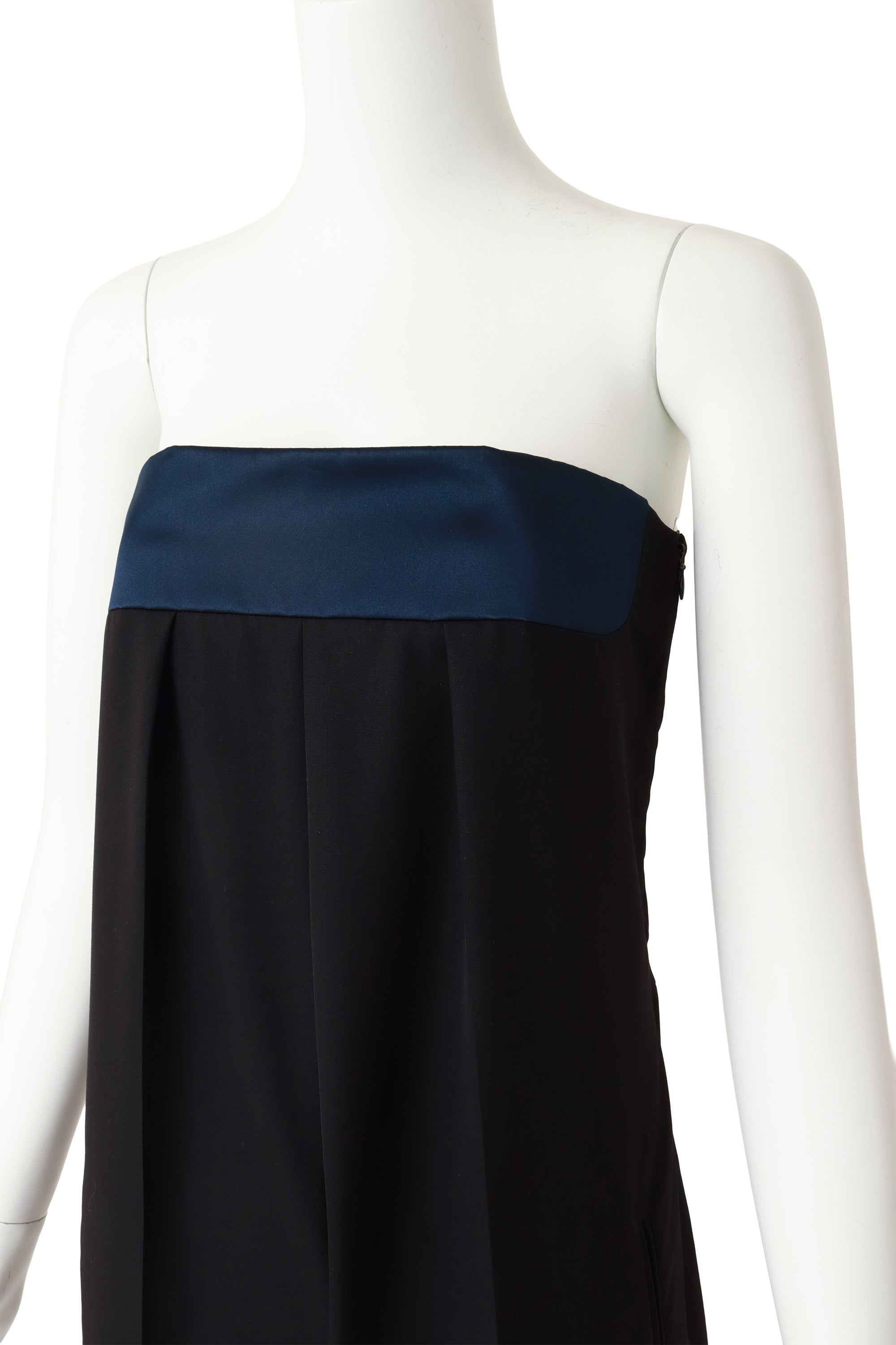 Bella Women's Jumpsuit | Tuxedo Style, Strapless Elegance - 3
