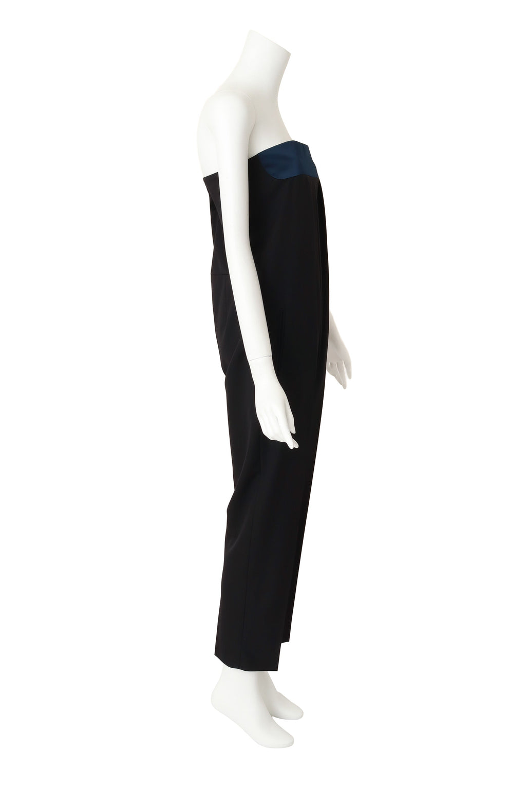 Bella Women's Jumpsuit | Tuxedo Style, Strapless Elegance - 4