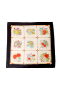 Bella Women's Silk Scarf | 100% Silk, Floral Pattern Design - 1
