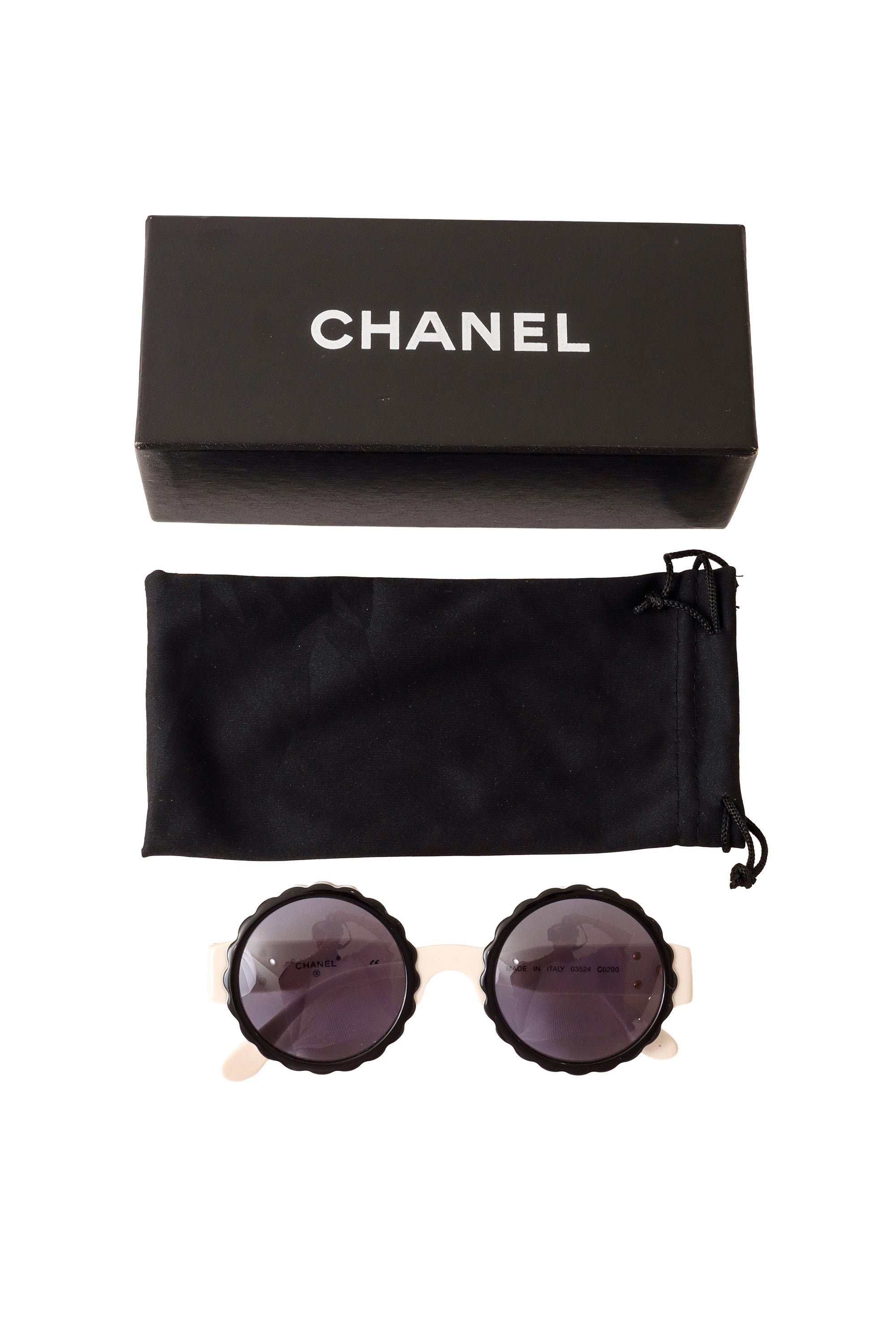 Bella Women's Sunglasses | Vintage Round Frame, Grey Tinted Lenses - 3