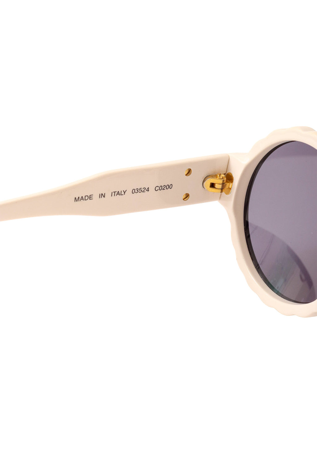 Bella Women's Sunglasses | Vintage Round Frame, Grey Tinted Lenses - 8