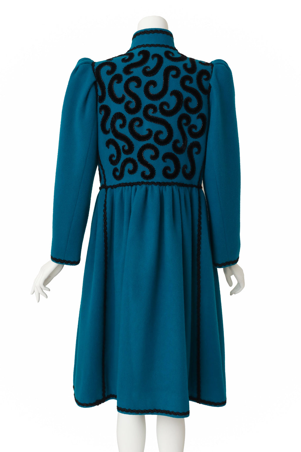 Bella Women's Swing Coat | 100% Wool, Vintage Elegance - 5