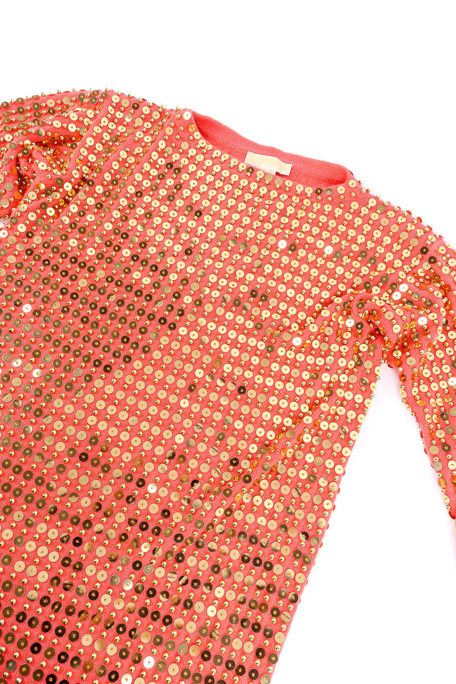 Cleo Women's Sweater Dress | 100% Cashmere, Sequin Embellished - 7