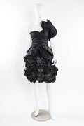 Daisy Women's Cocktail Dress | Silk Taffeta, Vintage Ruffle Design - 1