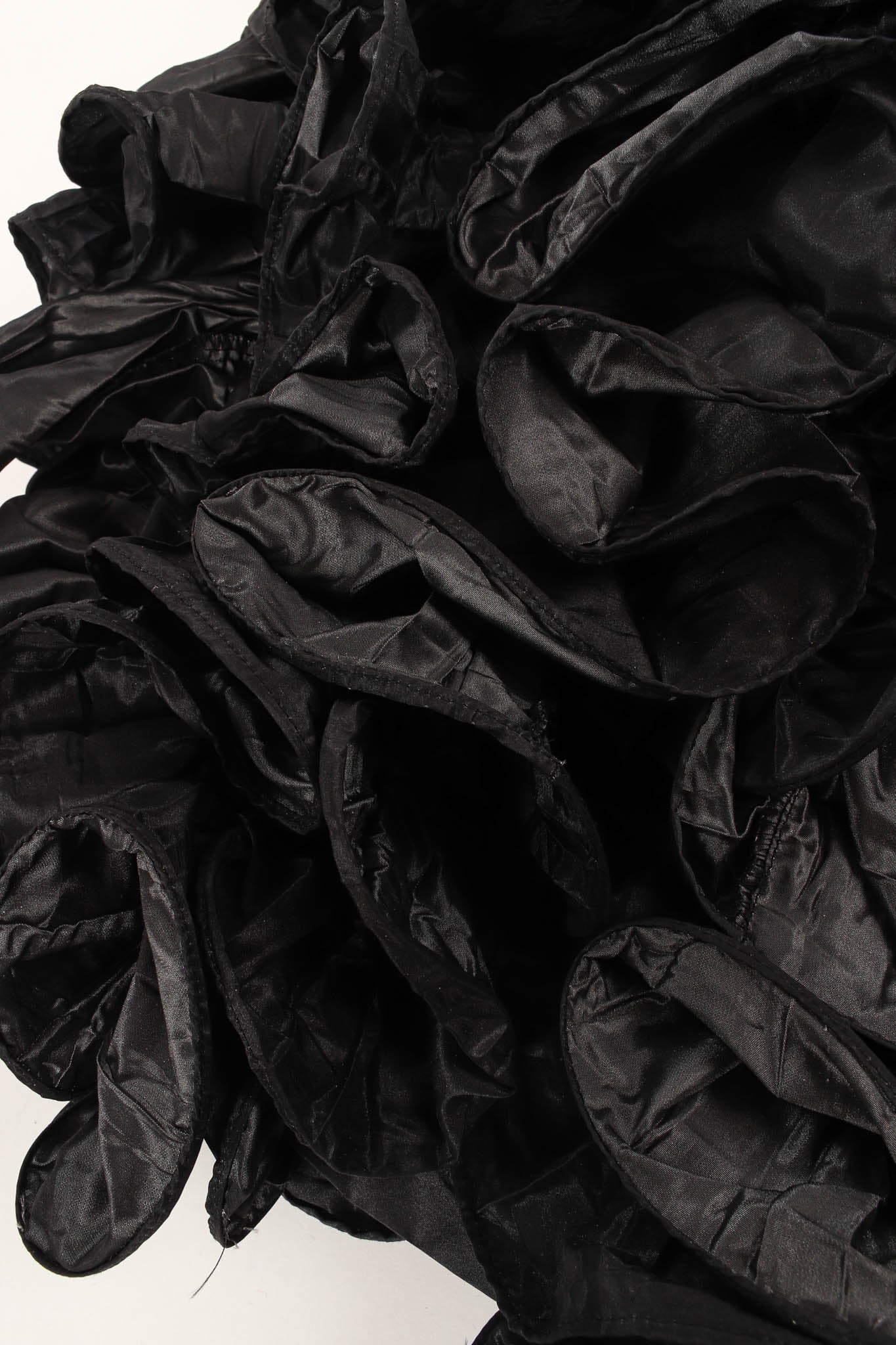Daisy Women's Cocktail Dress | Silk Taffeta, Vintage Ruffle Design - 6