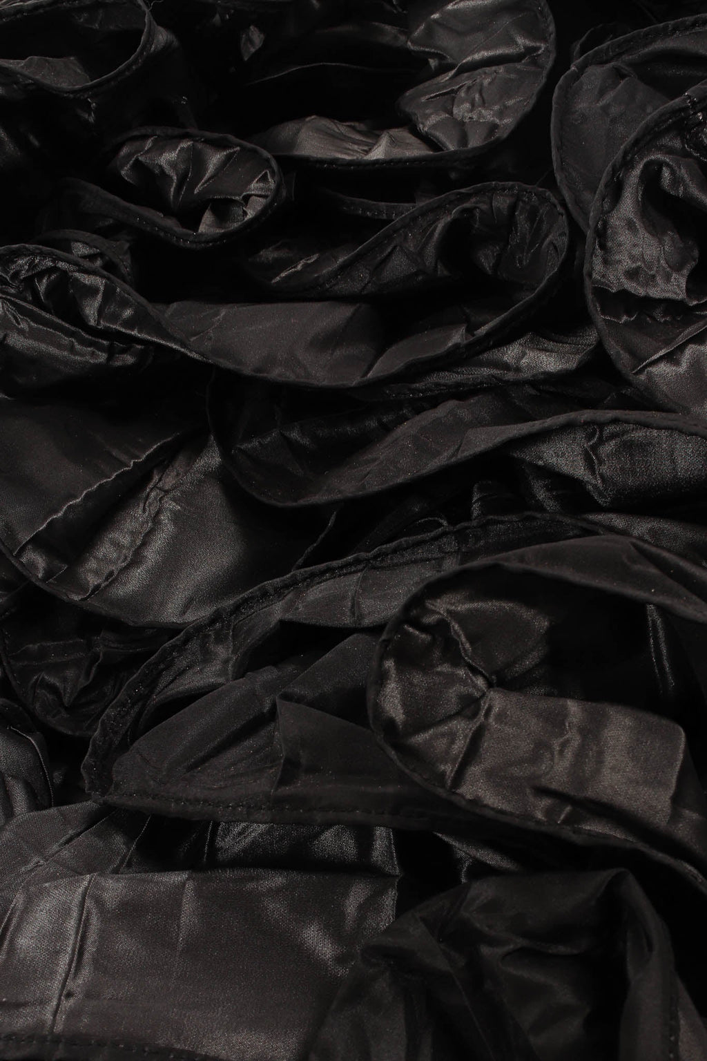 Daisy Women's Cocktail Dress | Silk Taffeta, Vintage Ruffle Design - 7