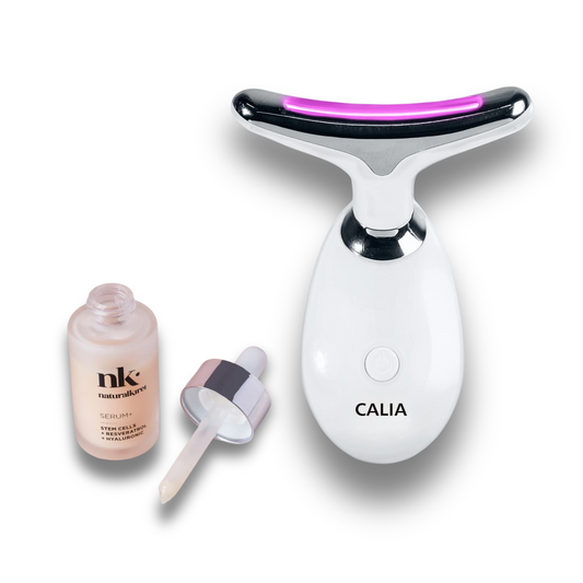 CALIA Masajeador Facial LED 7 en 1 + SERUM de regalo