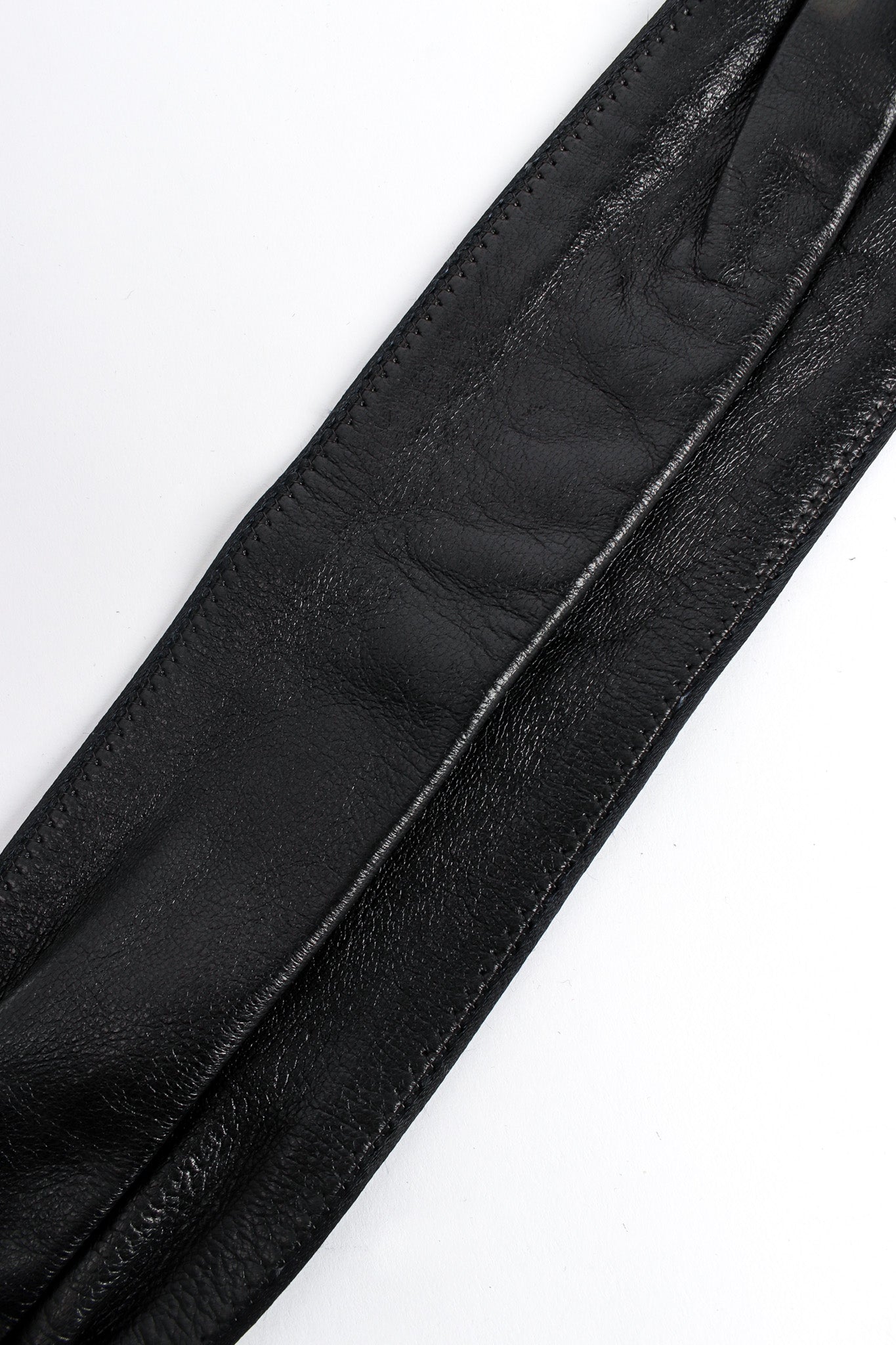 Fiona Women's Sash Belt | Elegant Leather with Crystal Buckle - 8