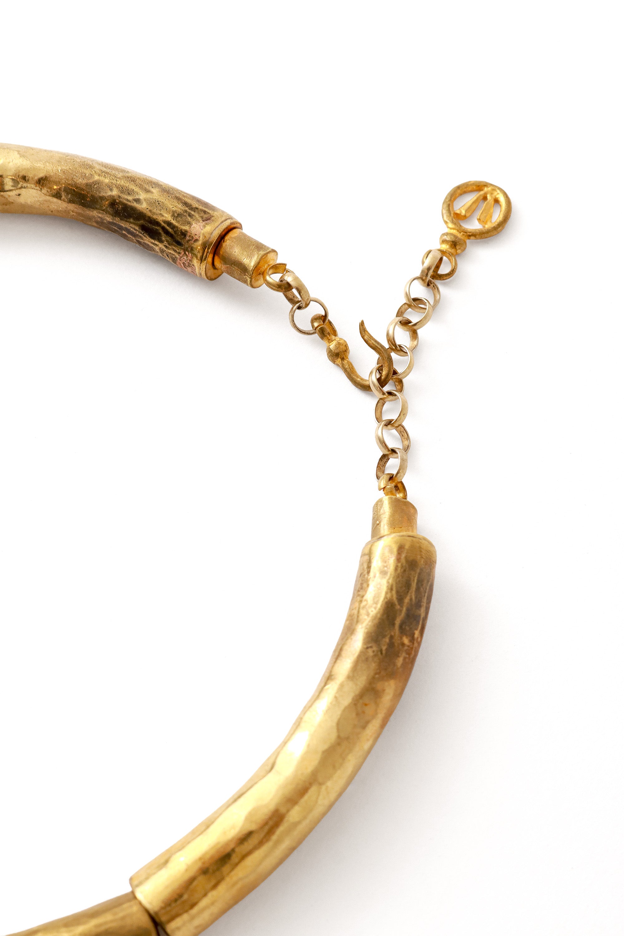 Haven Women's Collar Necklace | Antique Gold-tone Metal - 3