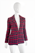 Pablo Women's Jacket | Textured Bouclé Fabric, Classic Design - 1
