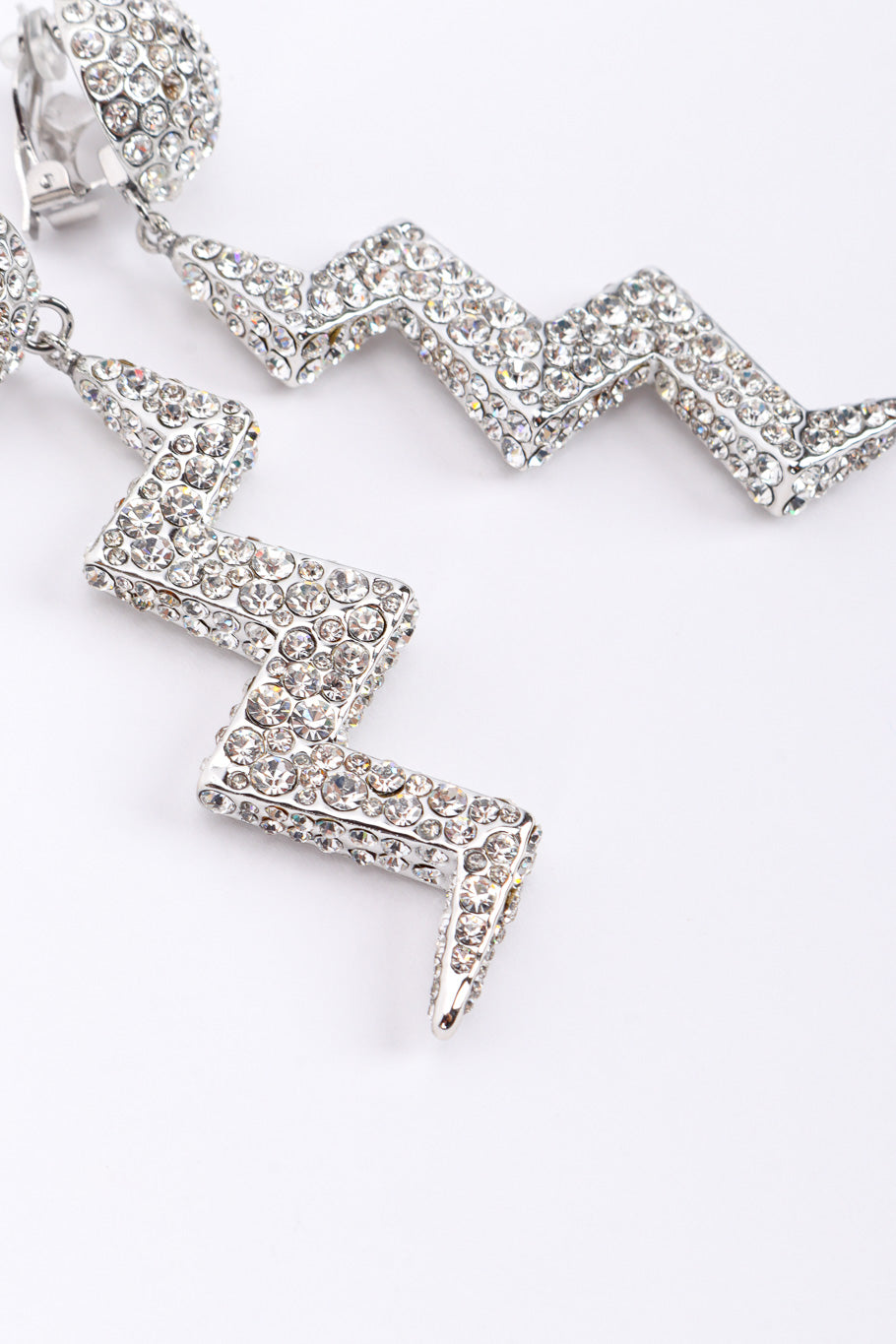 Tina Women's Earrings | Crystal-Embellished Geometric Design - 4